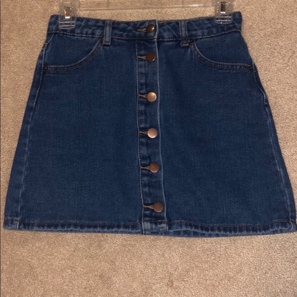 Jean skirt